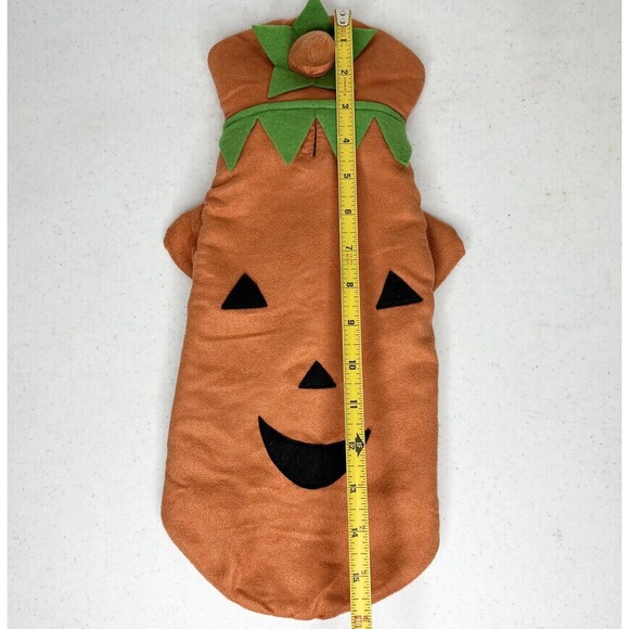Dog or Cat Pet Pumpkin Halloween Costume Size Small Smile Pumpkin - Picture 2 of 7